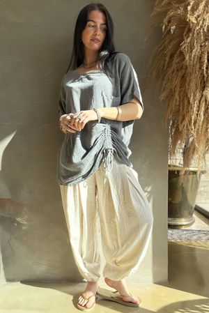 Santa Eulalia Hitch Top Washed Charcoal